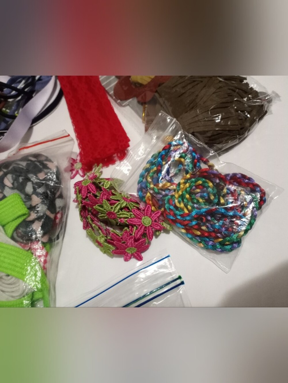 Ribbon,Lace,String,Fringe Lot - Picture 3 of 8